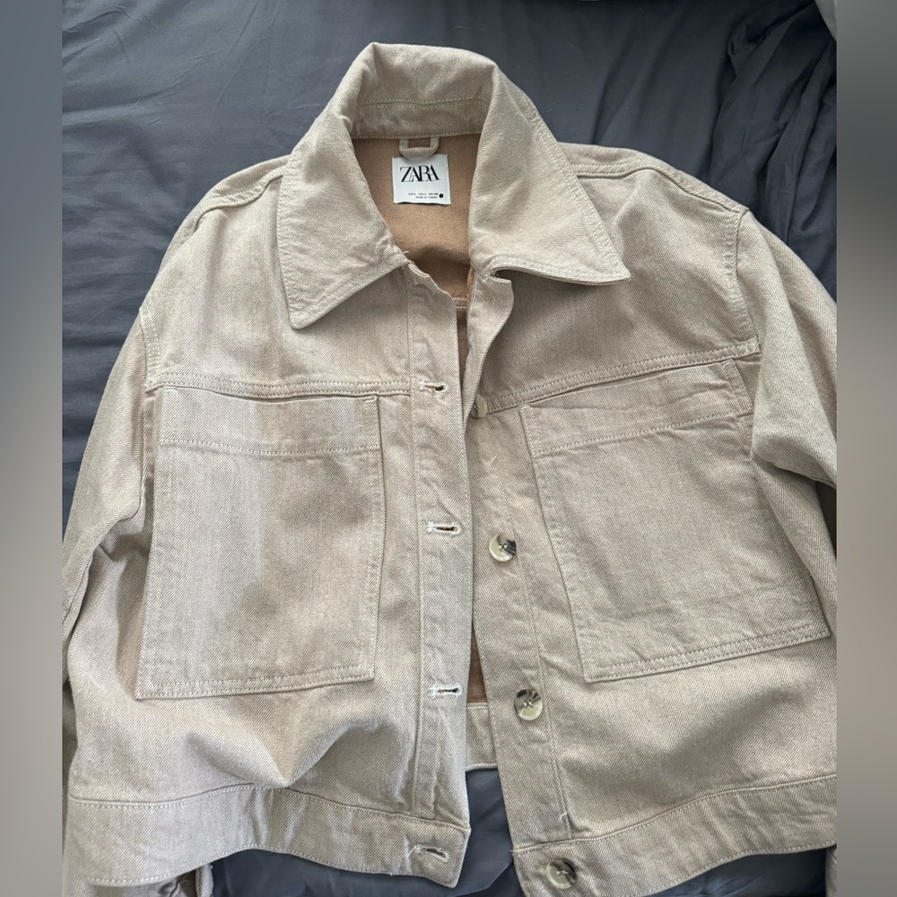 Beige Zara Jacket